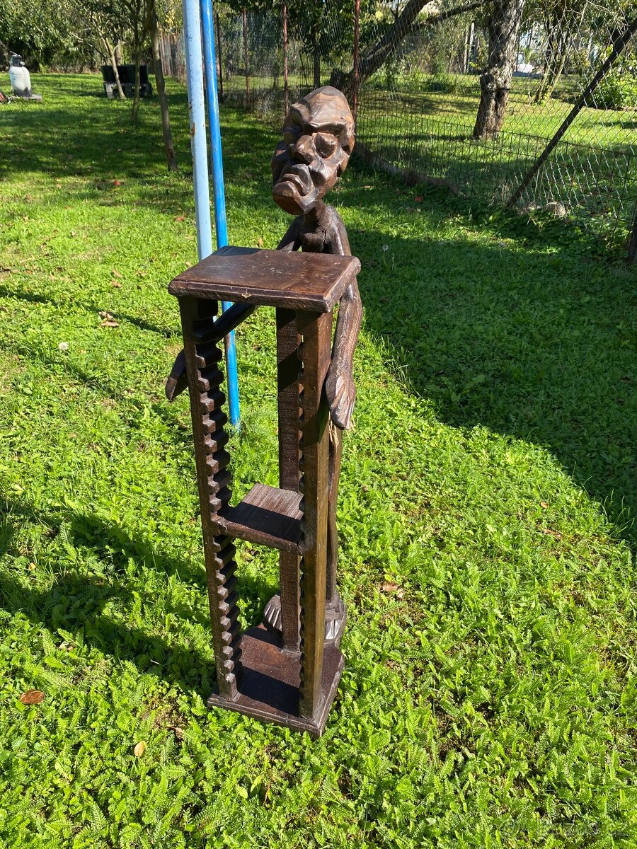 Dřevěný stojan na CD - 3