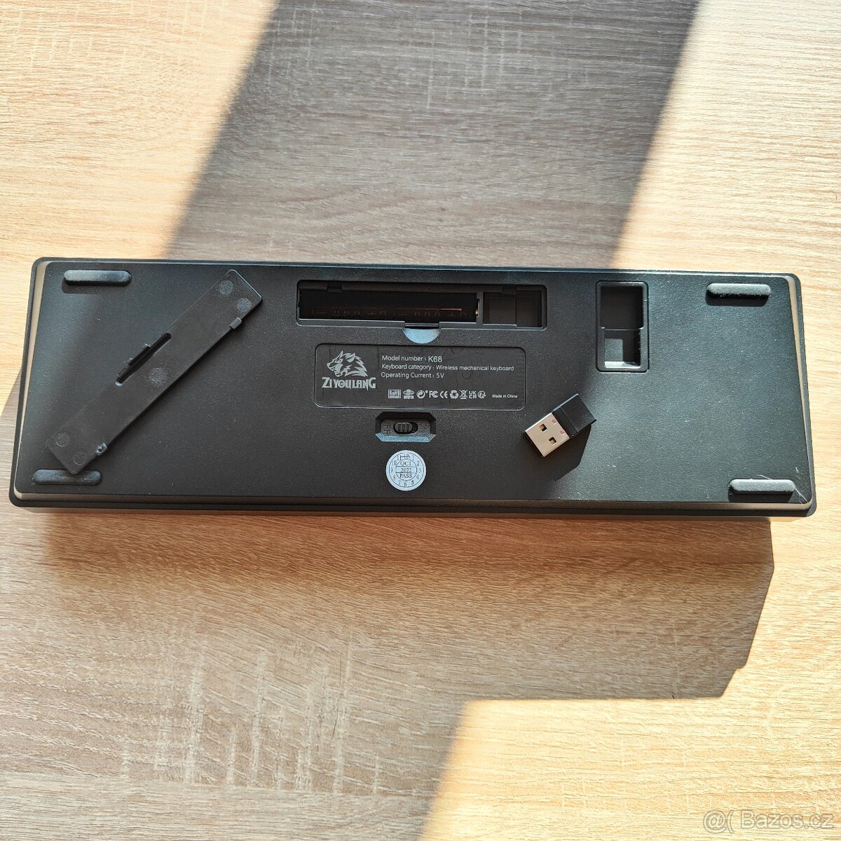 Ziyoulang K68 bezdrátová klávesnice - 3