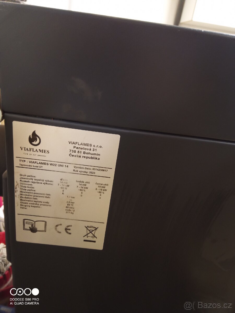 Kotel VIAFLAMES W22 UNI14 - 3