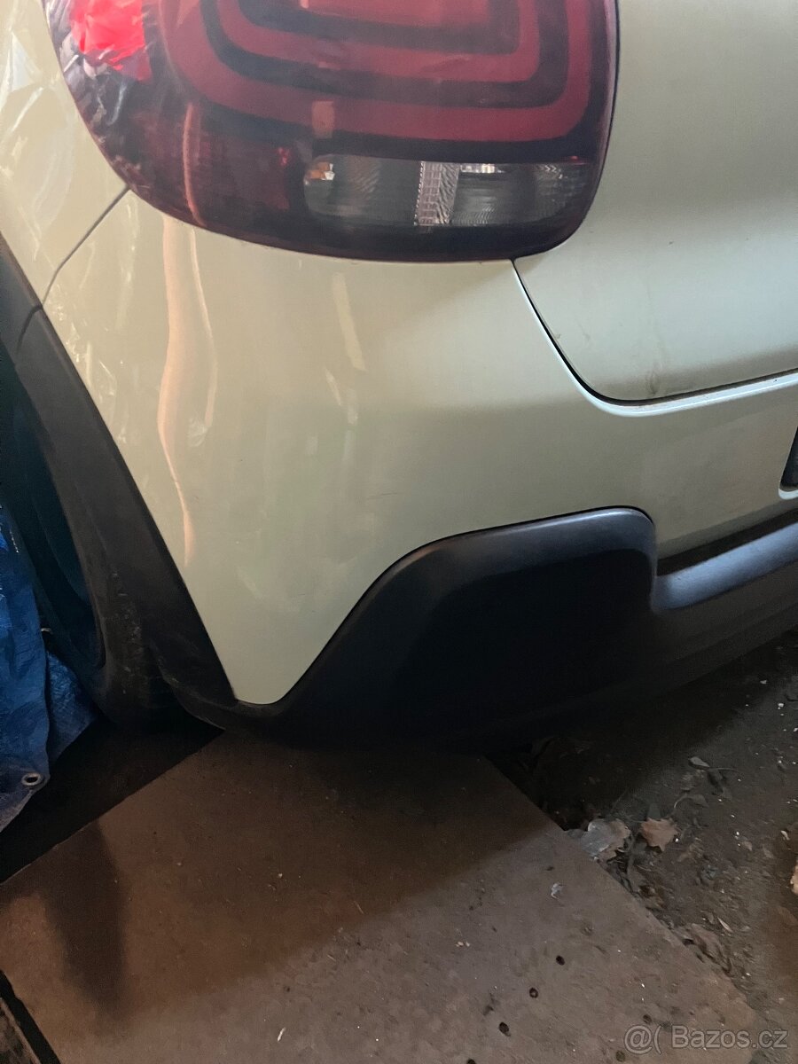 Citroen C3 III 2018 - zadní nárazník - 3