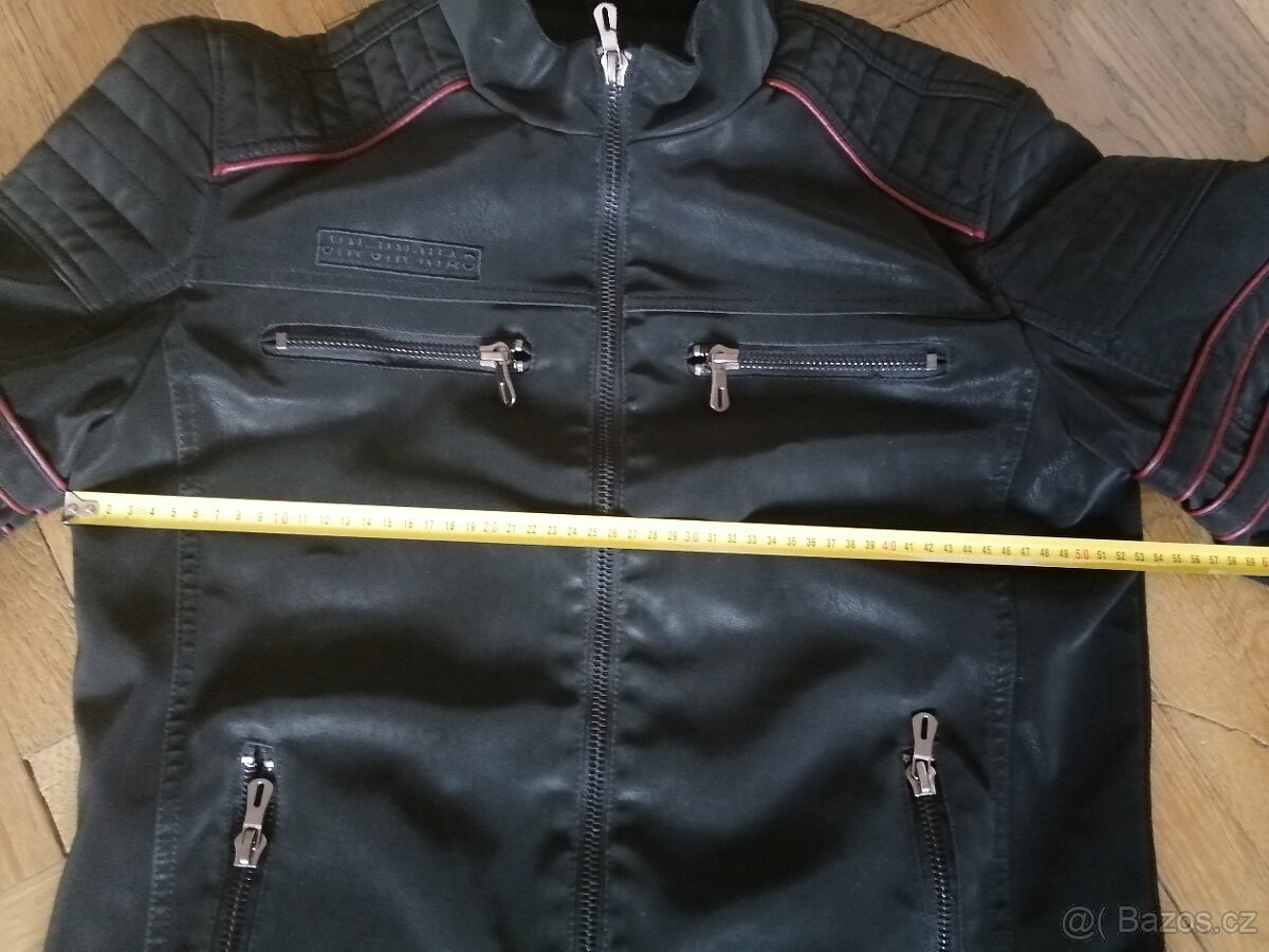 Koženková bunda - 3
