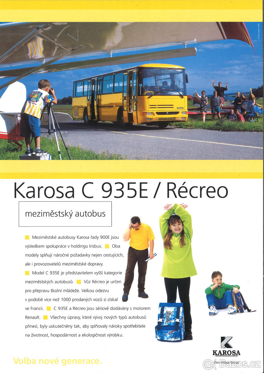 Prospekty - Autobusy Karosa 1 - 3