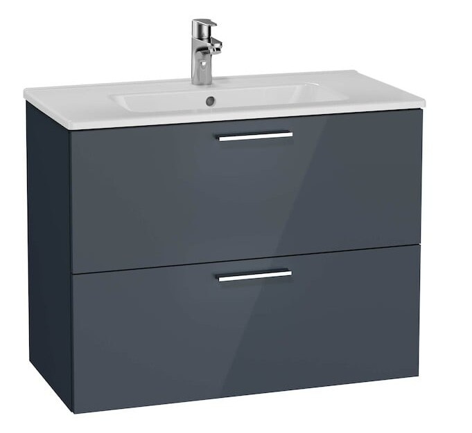 Koupelnová skříňka s umyvadlem 80 cm, nová - 3