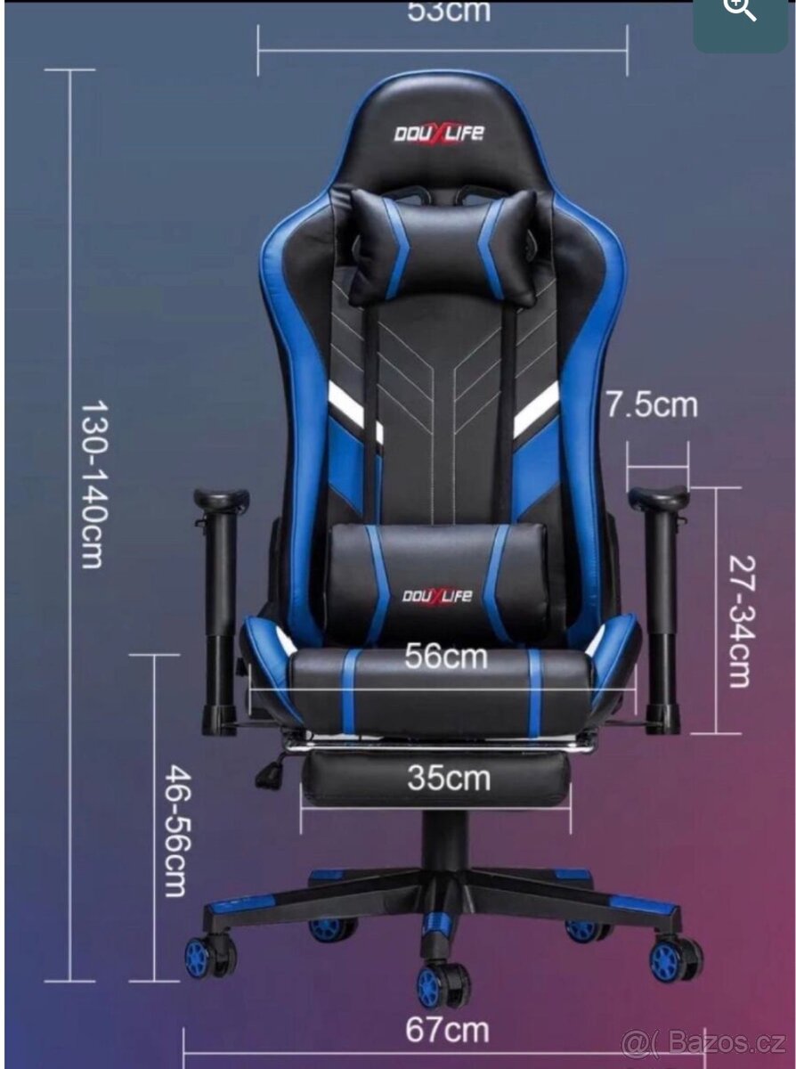 Nové Herní kancelářské židle - 3