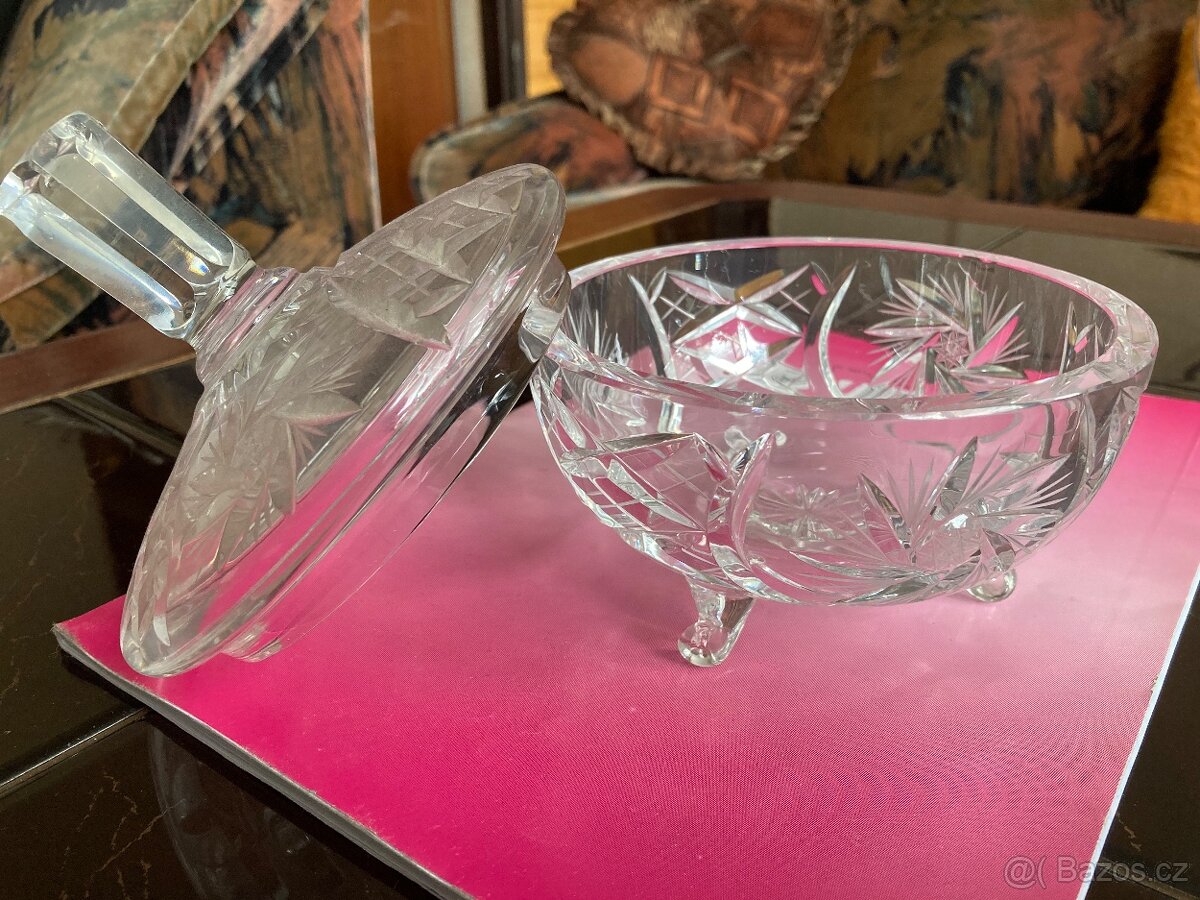 Prodám broušenou cukřenku - 3