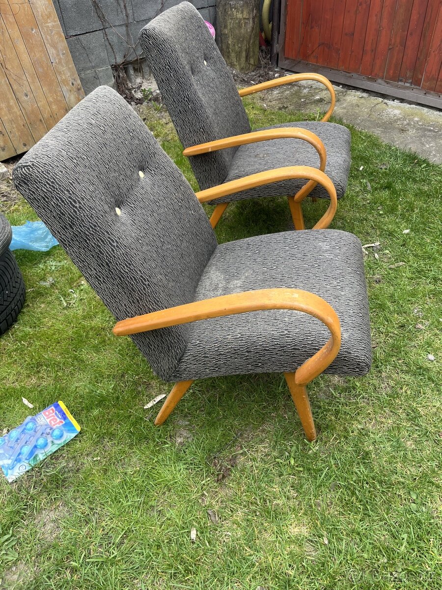 Stará křesla, retro - 3