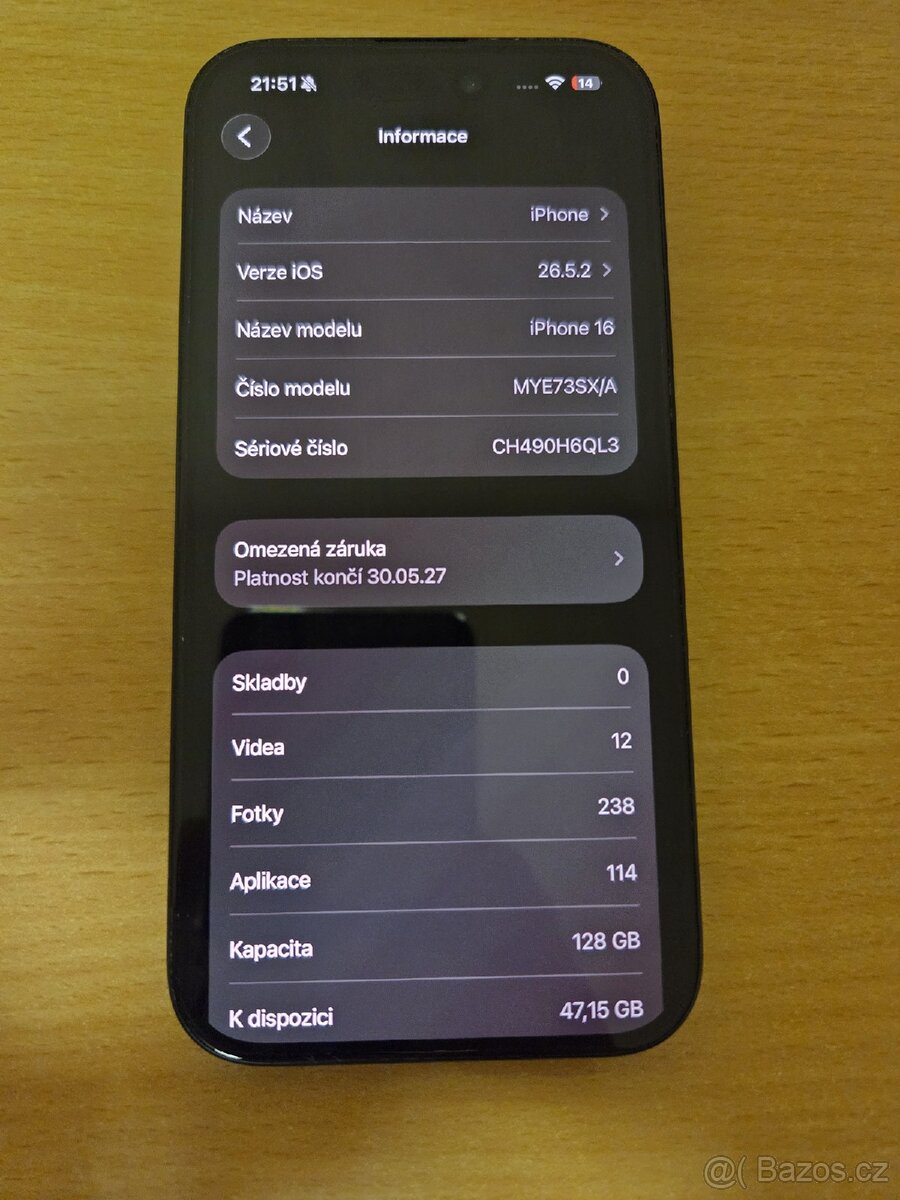 Apple iPhone 16, 128 GB - 3