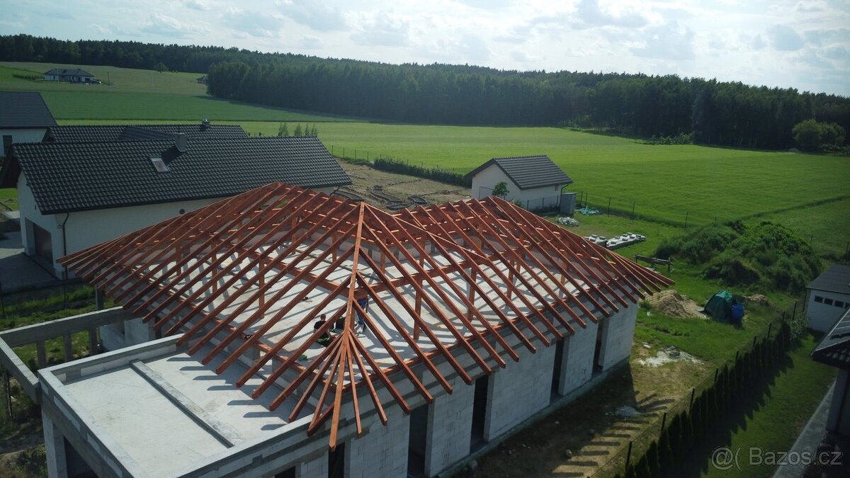 Krovy, vazníky, pergoly, dětská hřiště a další - 3