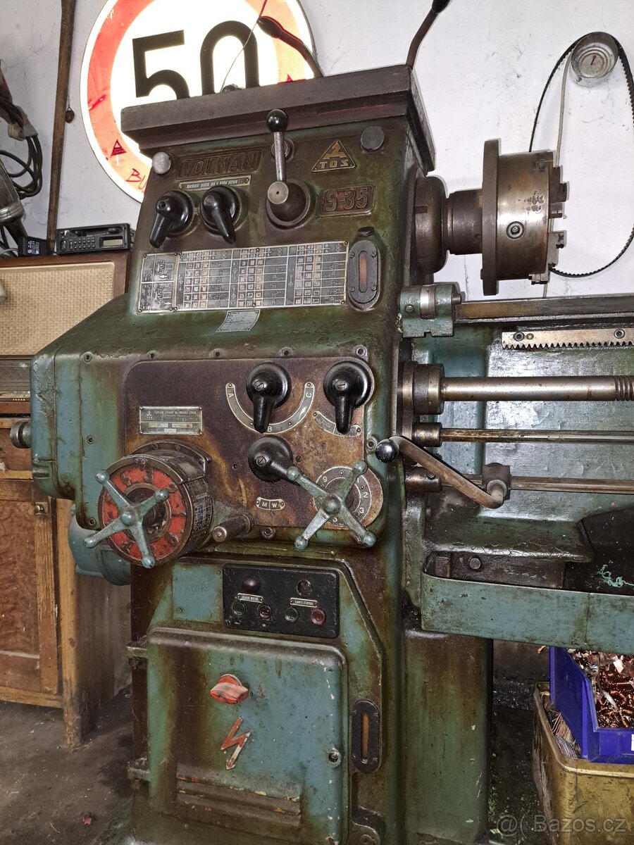 Prodám soustruh Volman - 3