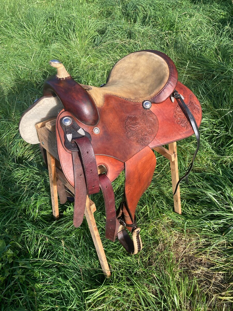Westernové sedlo 15,5 Pinto - 3