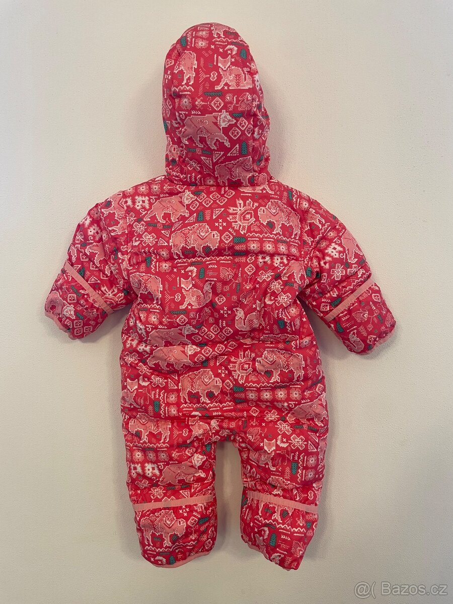 Péřová kombinéza Columbia 0-6m - 3