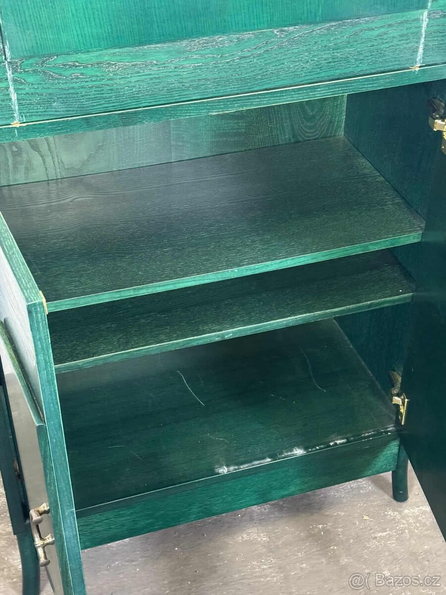 Designová zelená komoda (133005) - 3