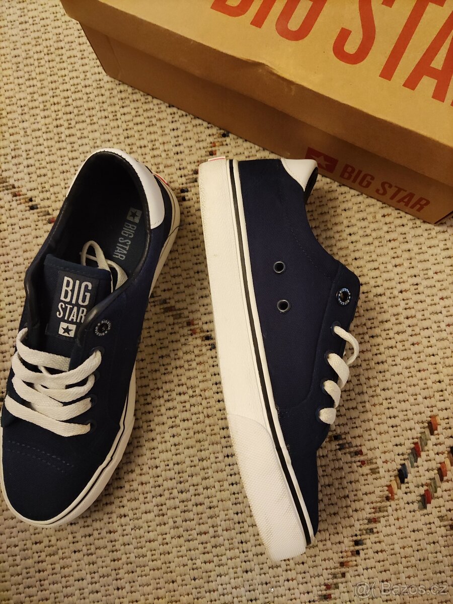 Plátěné tenisky vel. 37, BIG STAR - 3