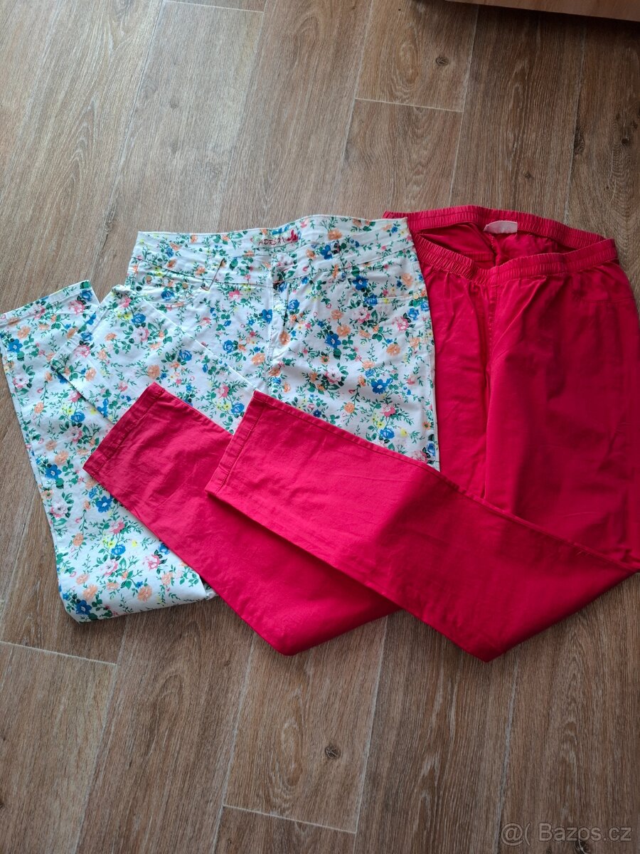 Letní kalhoty vel.cca 40 - 3