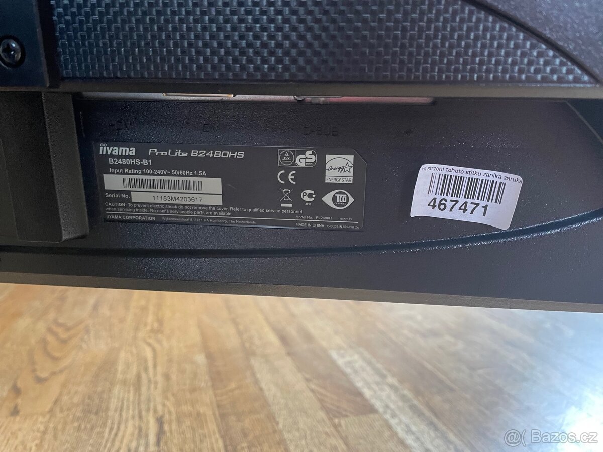 Profi Monitor iiyama B2480HS 24" - Vánoční sleva - 3