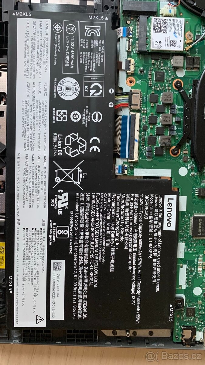 (Prodáno) Lenovo IdeaPad 5 15ARE05 nefunkční - 3