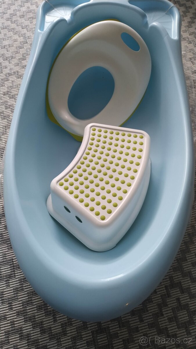 Vanička, stupínek a WC vložka pro děti - 3