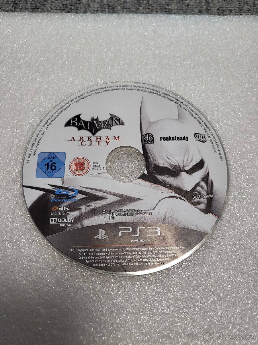 Hra Batman Arkham City PS3 ( NEZNÁMÝ STAV ) - 3