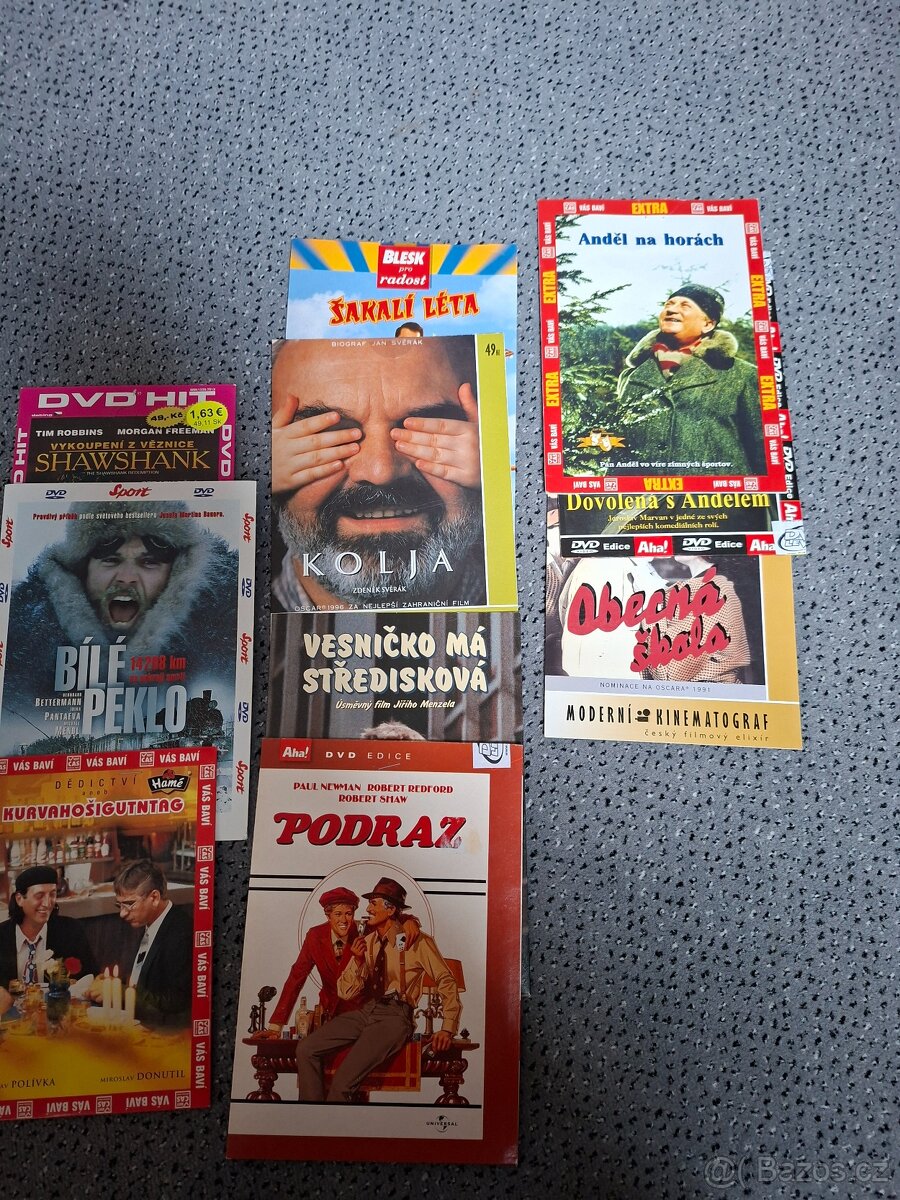 DVD a videokazety originál - 3