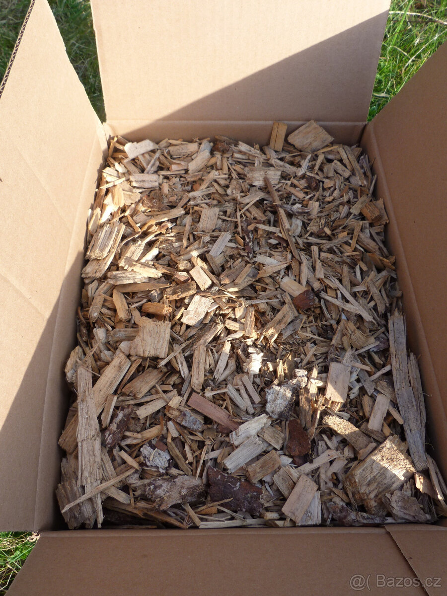 Suchá štěpka z jehličnatého dříví-Typ1 a větviček-Typ2 - 3