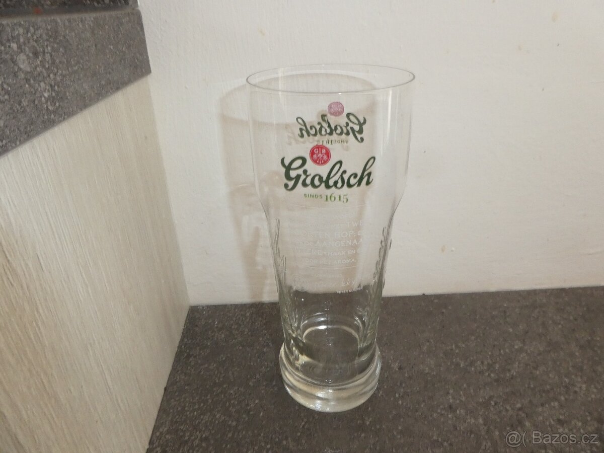 Pivní sklenice Grolsch - 3