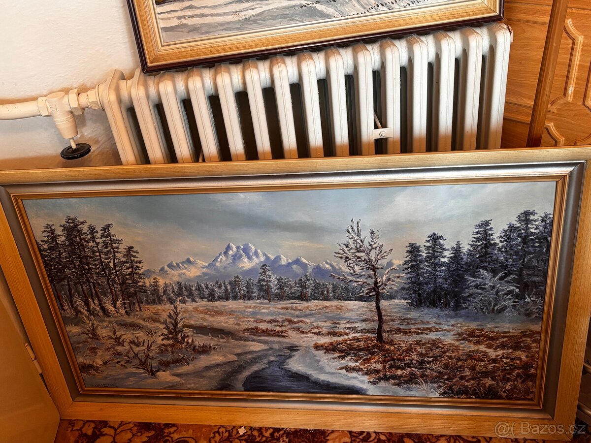 Dva velke staré obrazy - 3