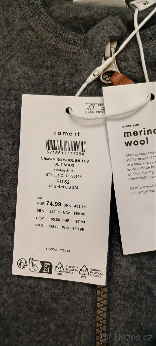 Merino overal name it vel.62 - 3