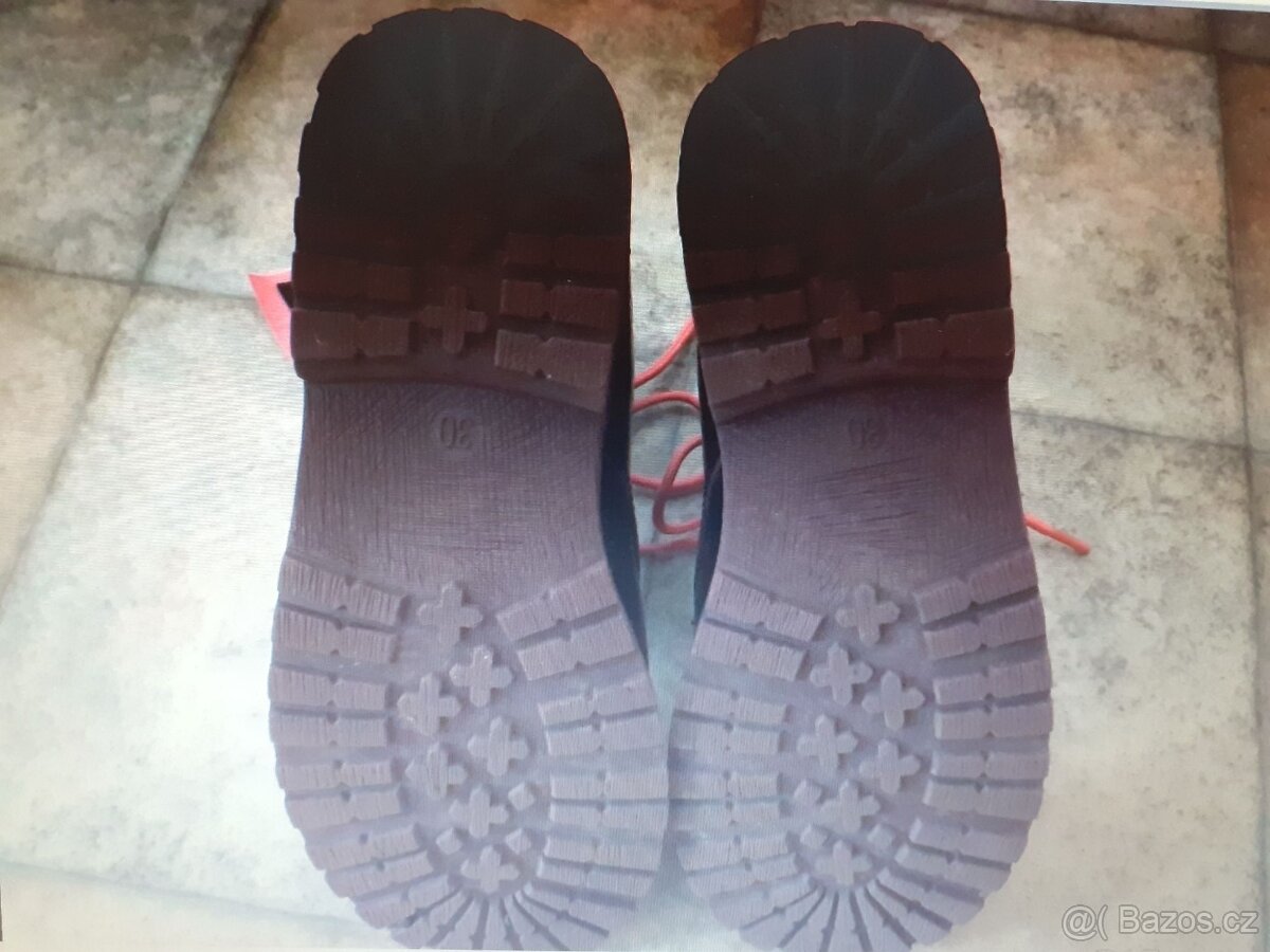 dívčí kotníkové boty vel. 30 - 3