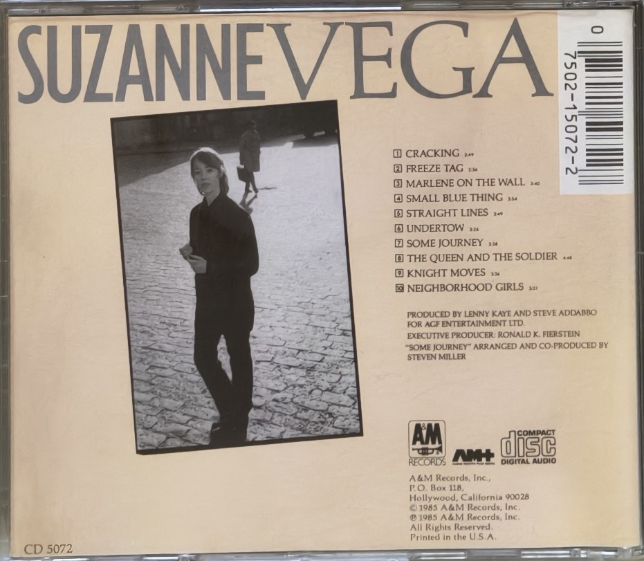 CD Suzanne Vega: Suzanne Vega / Days of Open Hand - 3