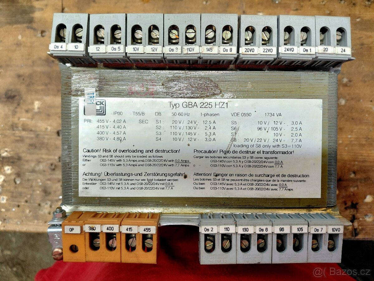 Transformátor 1700VA - 3