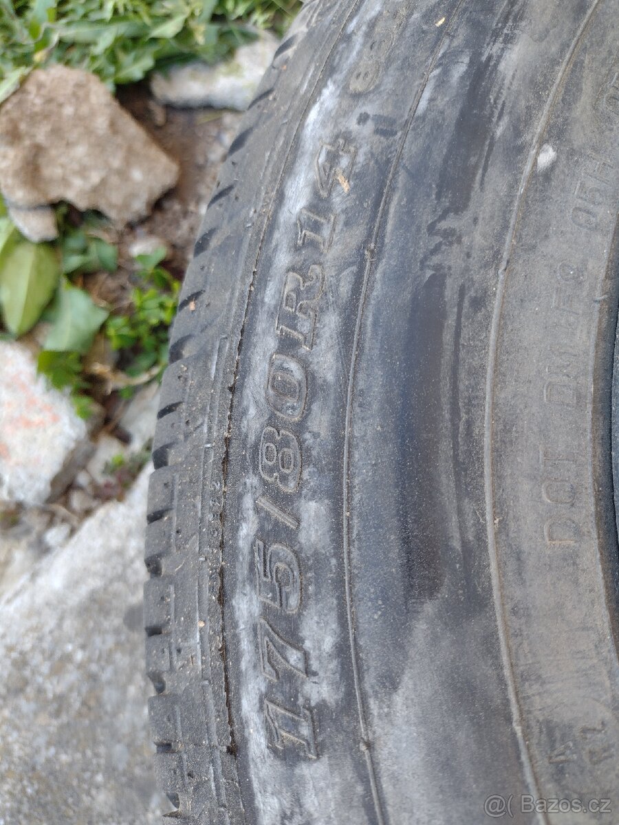 Rezerva 5x120 175/80R14 - 3
