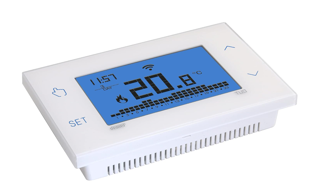 Wi-Fi Digitální programovatelný termostat VEMER TUO - 3