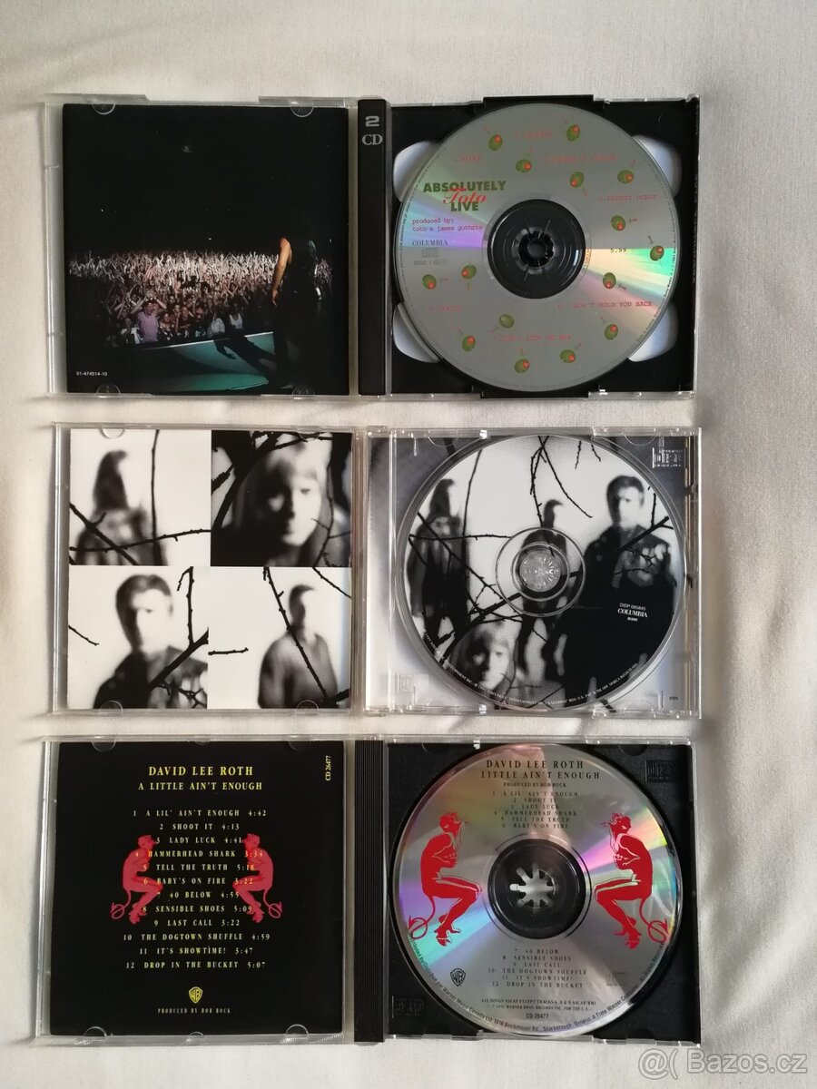 3 CD TOTO, DOKKEN, DAVID LEE ROTH - 3