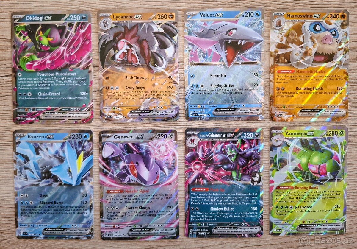 Originální Pokémon karty ex - II. - 3