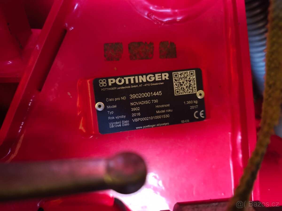 Prodám Pöttinger Novadisc 730 - 3