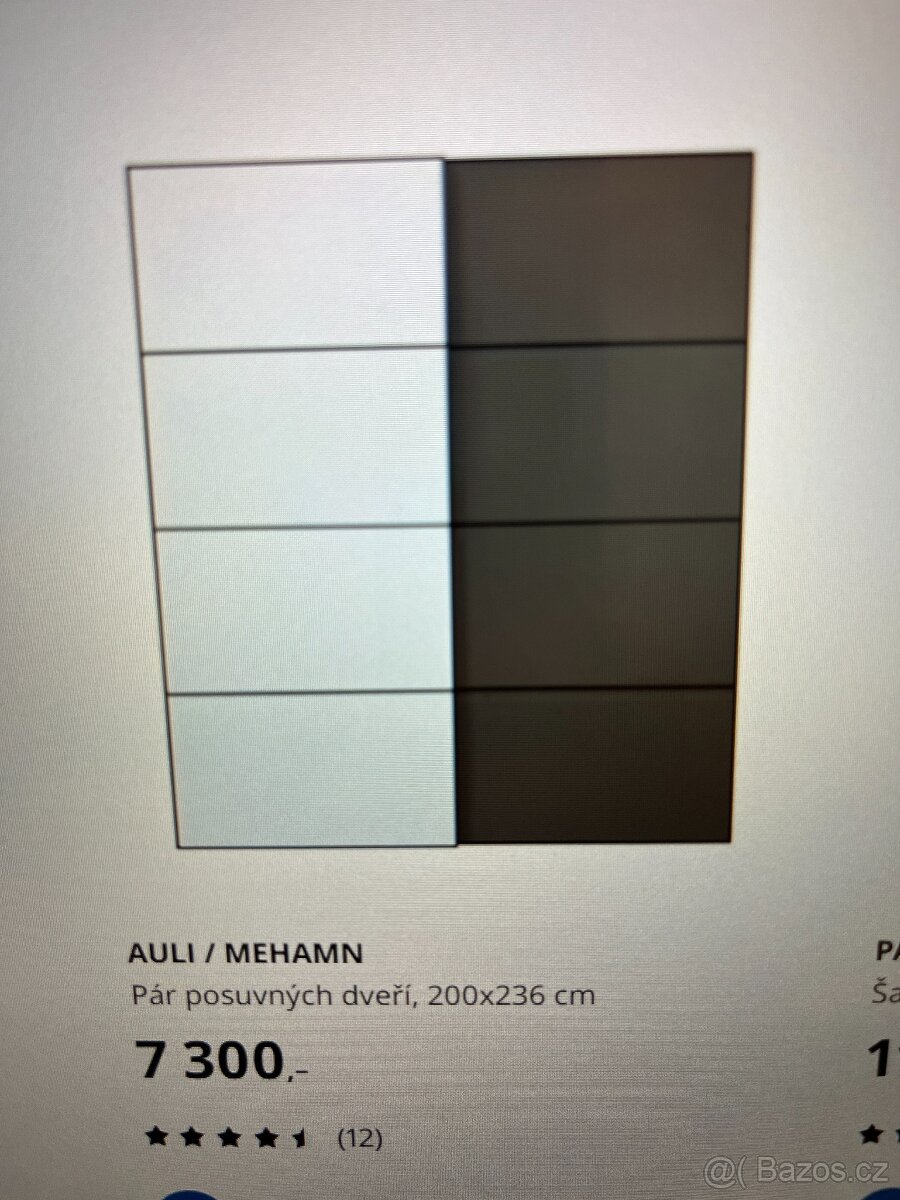 nábytek do ložnice = postel, skříň, komody - 3