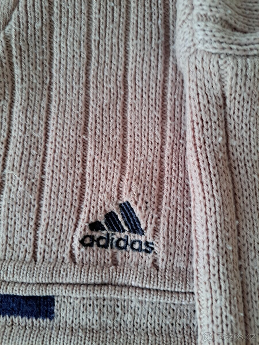 Hnědá Adidas mikina - 3