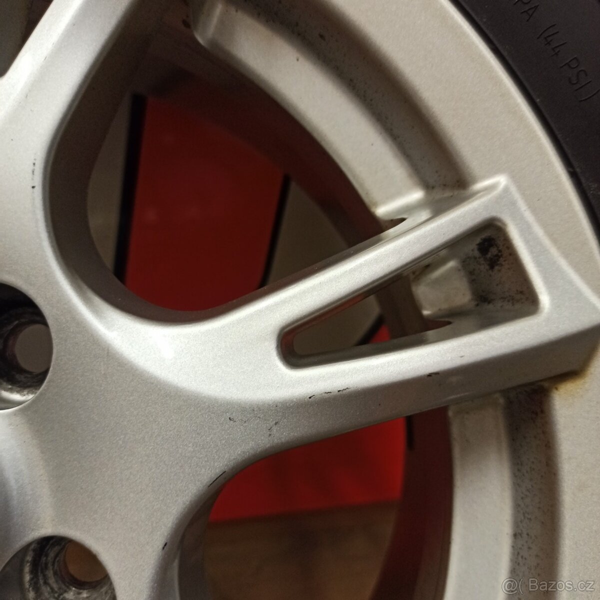 ALU kola Seat Leon 5x112, zimní pneu 195/65 R15 - 3