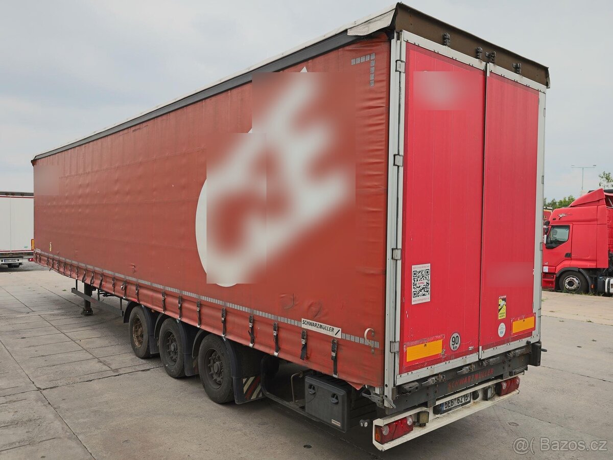 Schwarzmüller SPA 3/E, MULDA, LOW DECK, TŘÍSTRANNÁ SHRNOVACÍ - 3