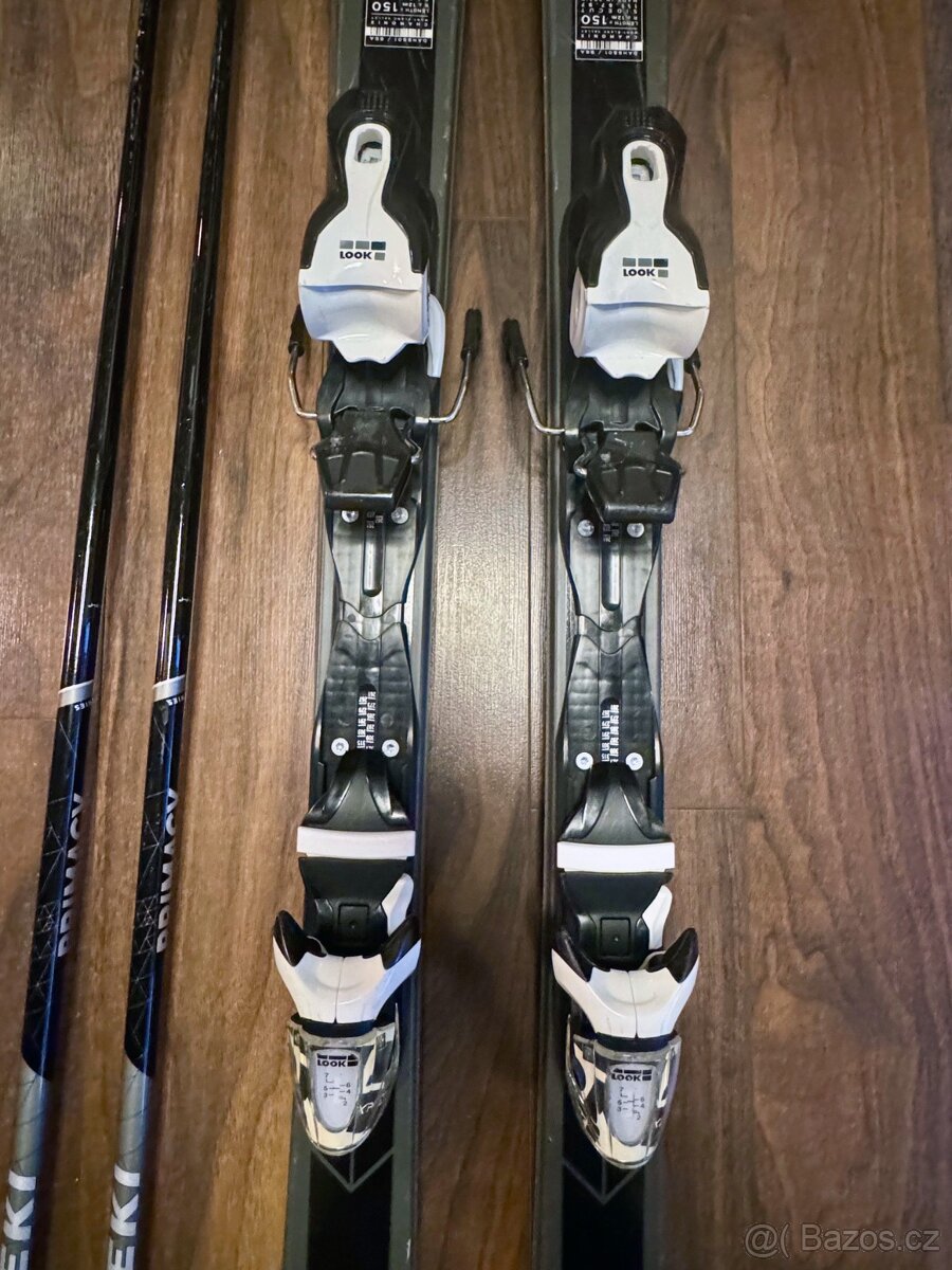 Set lyže a hůlky Dynastar Team Comp 150 cm + Leki - 3