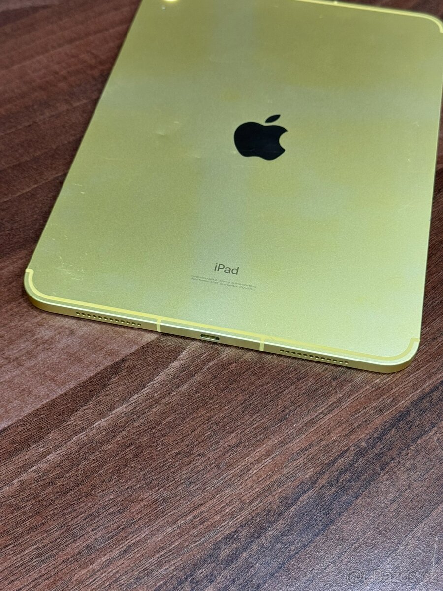 iPad 10 (2022) 64GB LTE žlutý - 3