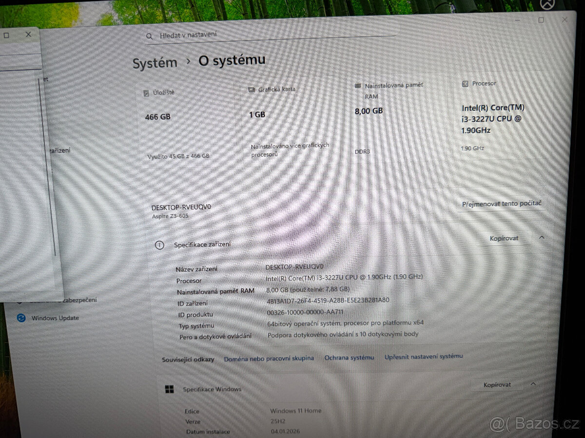 Acer Aspire Z3-605 AIO - dotykový 23" lcd, 2x graf - 3