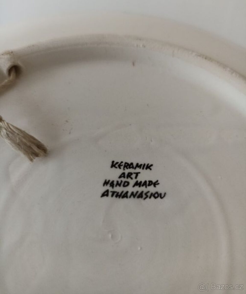 Ručně malovaný talir - 3