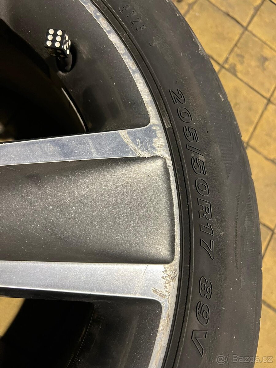 Alu 5x100 R17 Letní pneu - 3