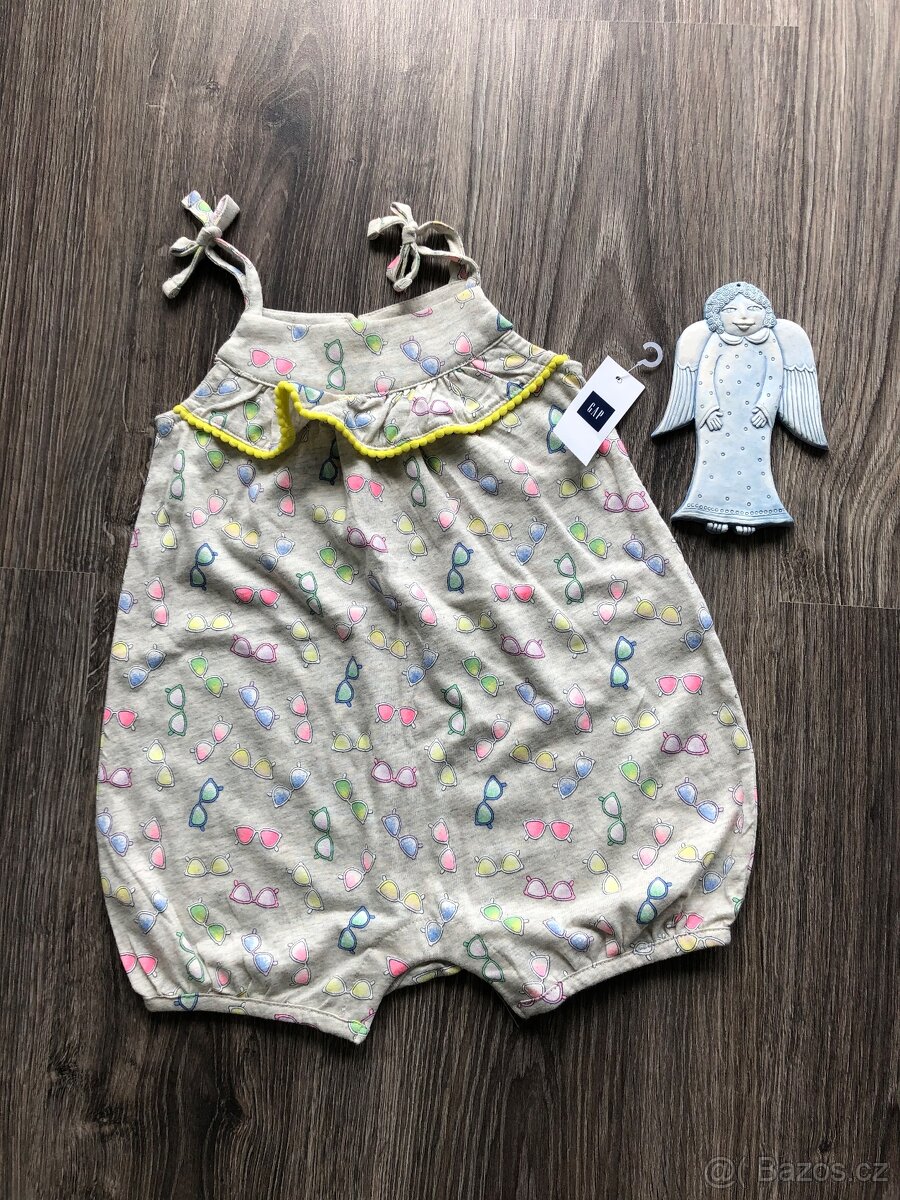 2x Nové letní body, overalek Gap vel 80/86 - 3