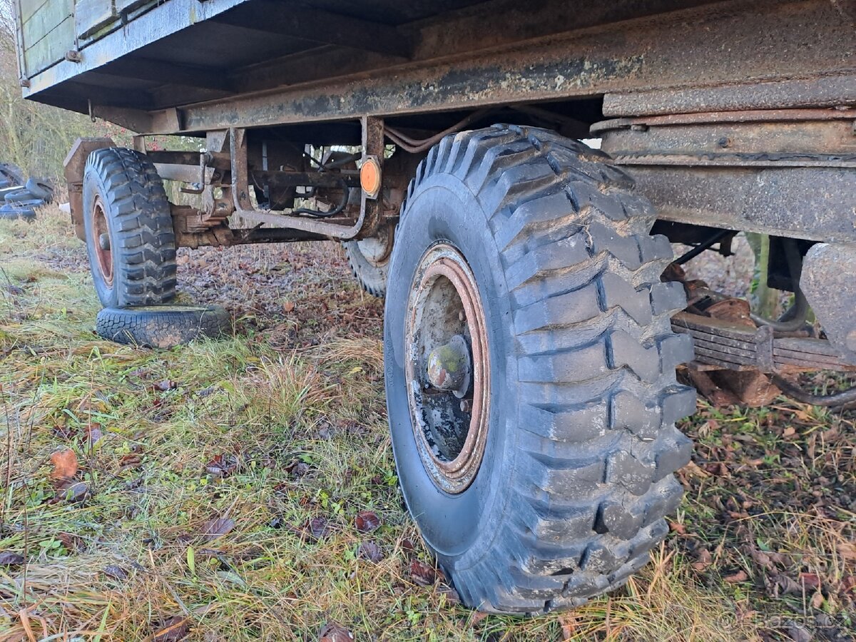 Vlek 7t hydraulický sklápěč, bez TP. - 3