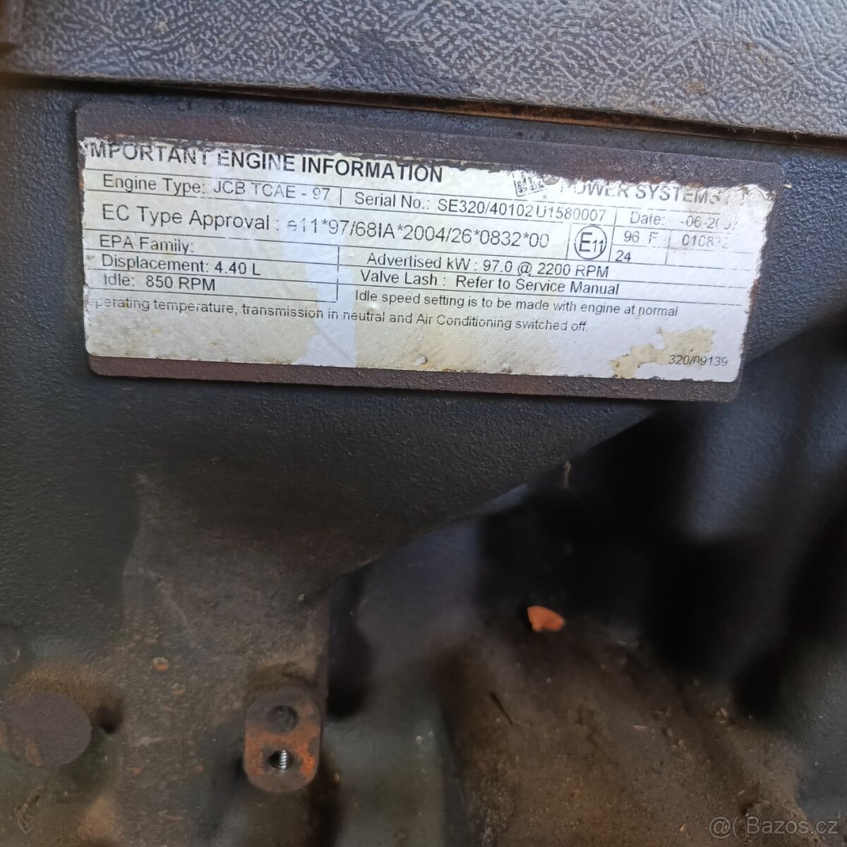 Motor JCB - 3