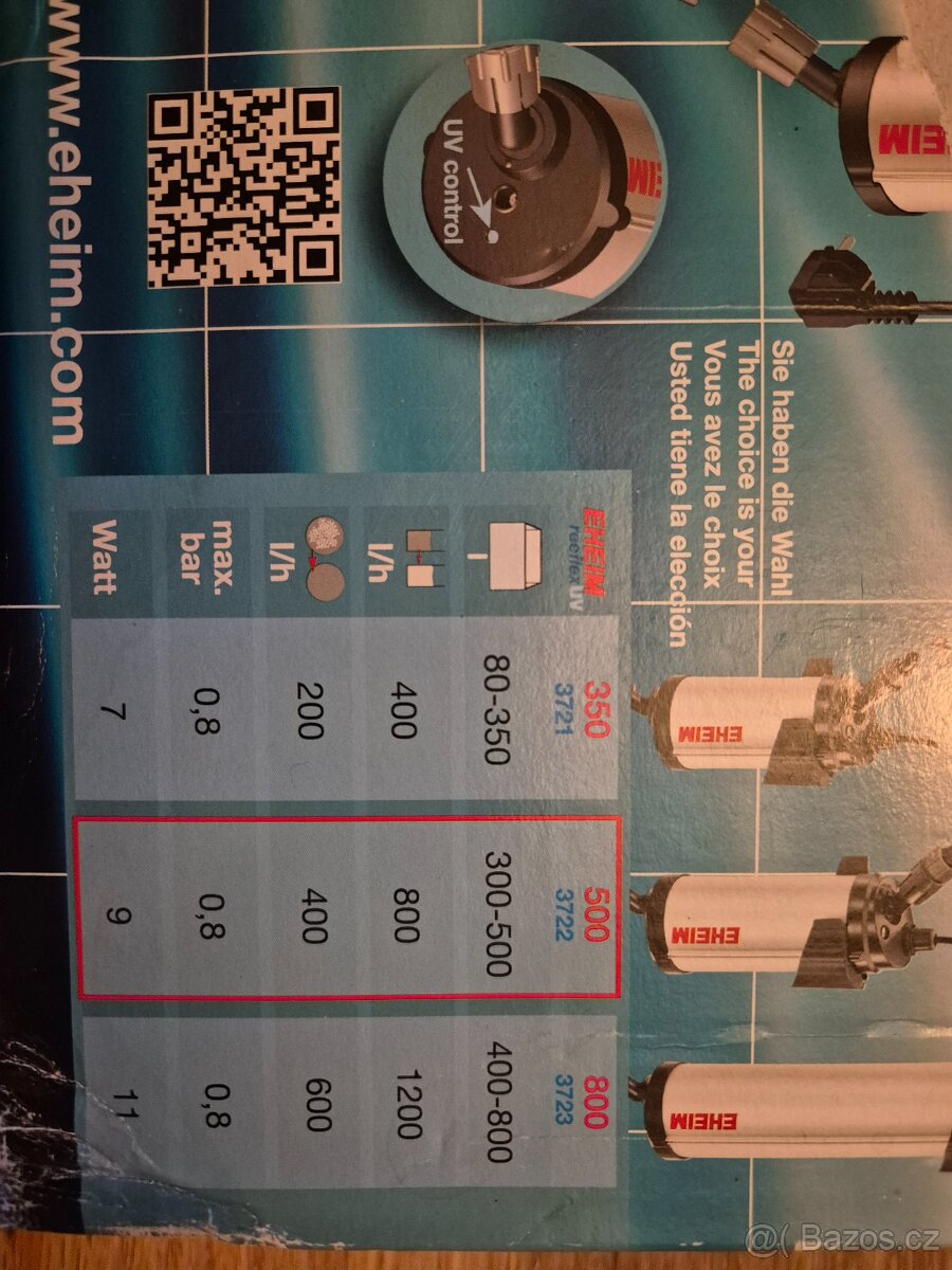 Eheim reeflex uv500 - 3