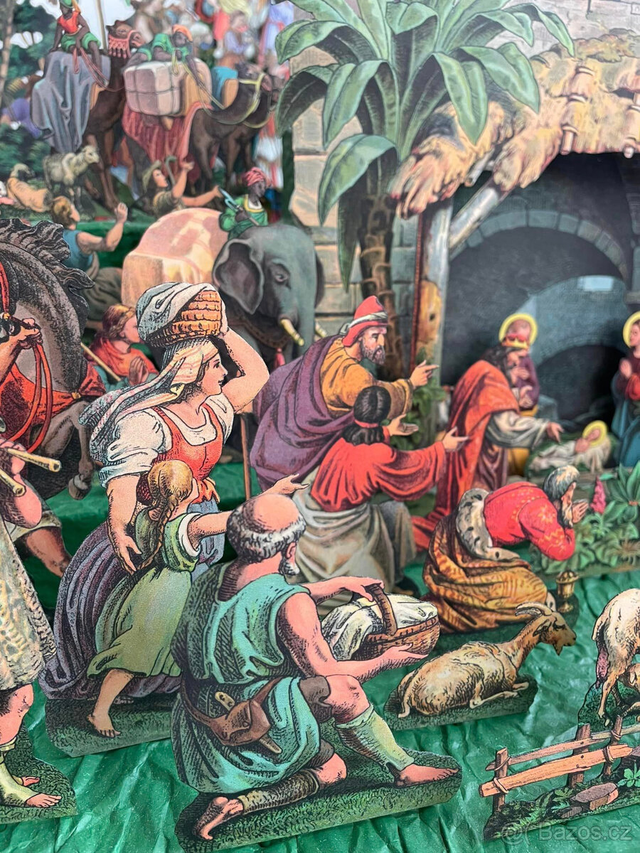 Vyřezávaný tyroslký betlém - 3