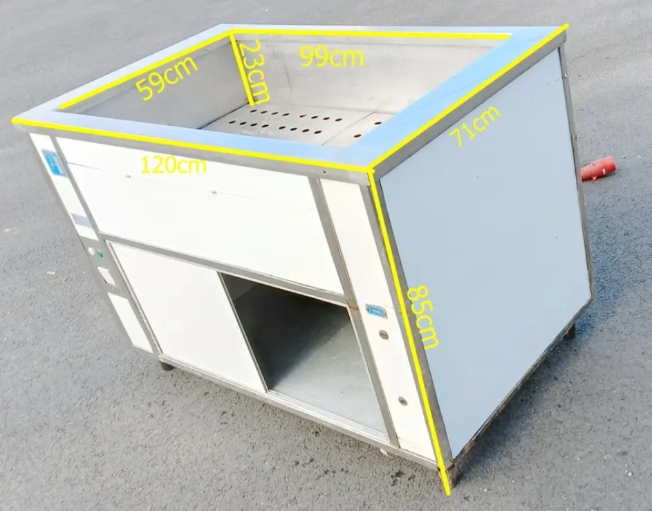 Vodní lázeň na GN nádoby elektrická s vestavbou - 3